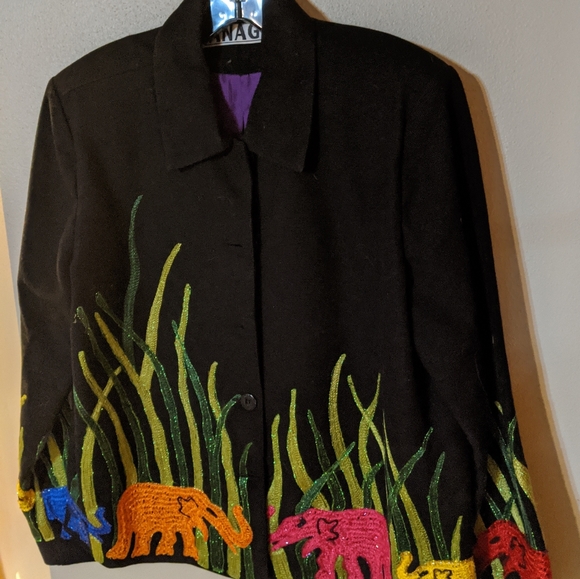 Embroidered Jacket - Picture 1 of 8